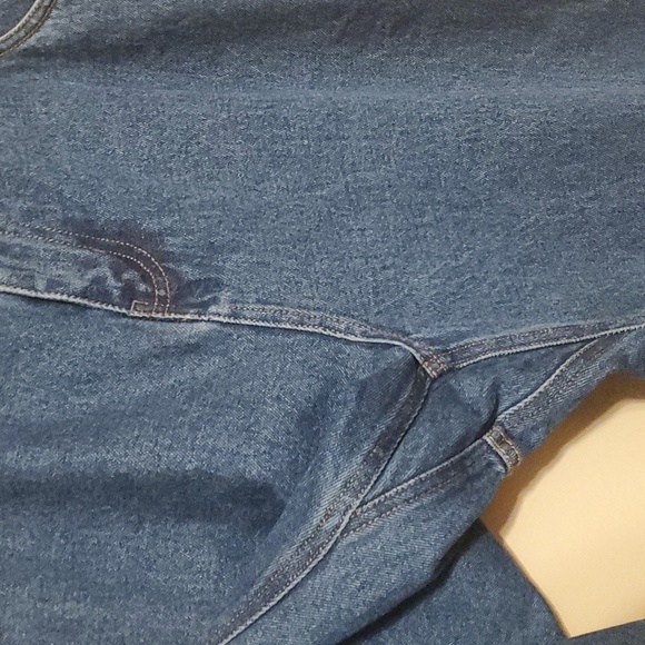 Five Brother jeans men's size 42 x 32 work wear blue demin dark stonewar… - Picture 4 of 11